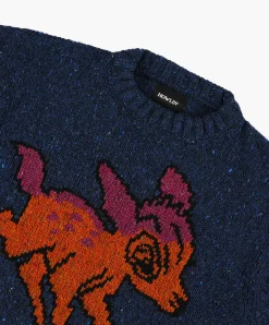Howlin Acid Deer With Flowers - Blue (Women) Fashion