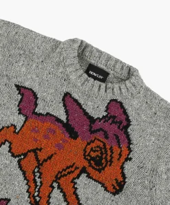 Howlin Acid Deer With Flowers - Grey (Women) Online