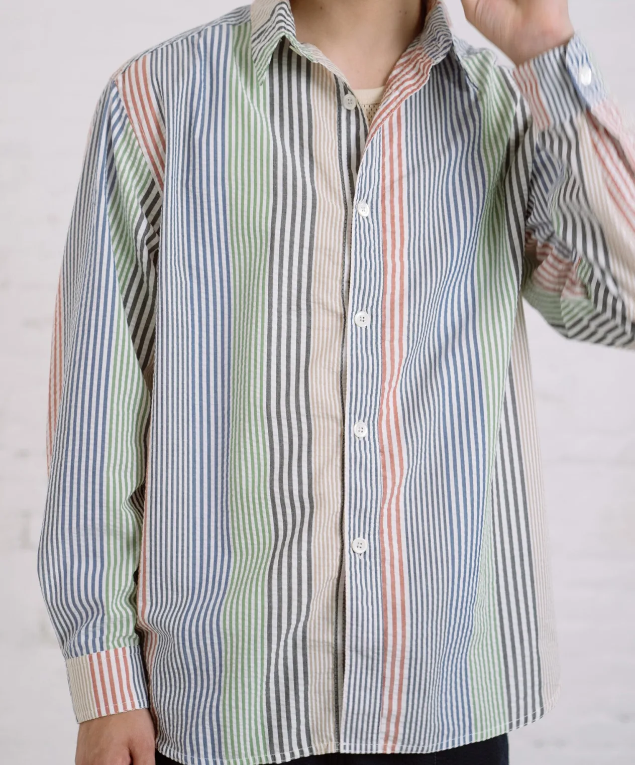 Howlin Afterthoughts Shirt - Seersucker Mix Cheap