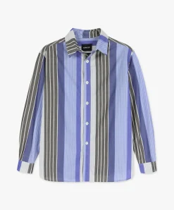 Howlin Afterthoughts Shirt - Striped Poplin Cheap