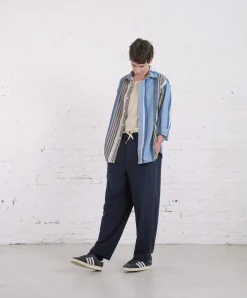 Howlin Afterthoughts Shirt - Striped Poplin Cheap