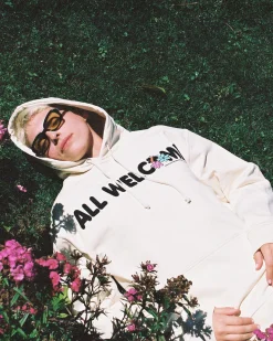 Good Morning Tapes All Welcome Garden Pullover - Natural Cheap