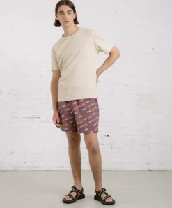 Howlin Belgian Waffle T-shirt - Sandshell New