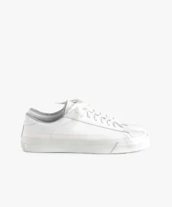 Asahi Belted Low Leather - White Flash Sale