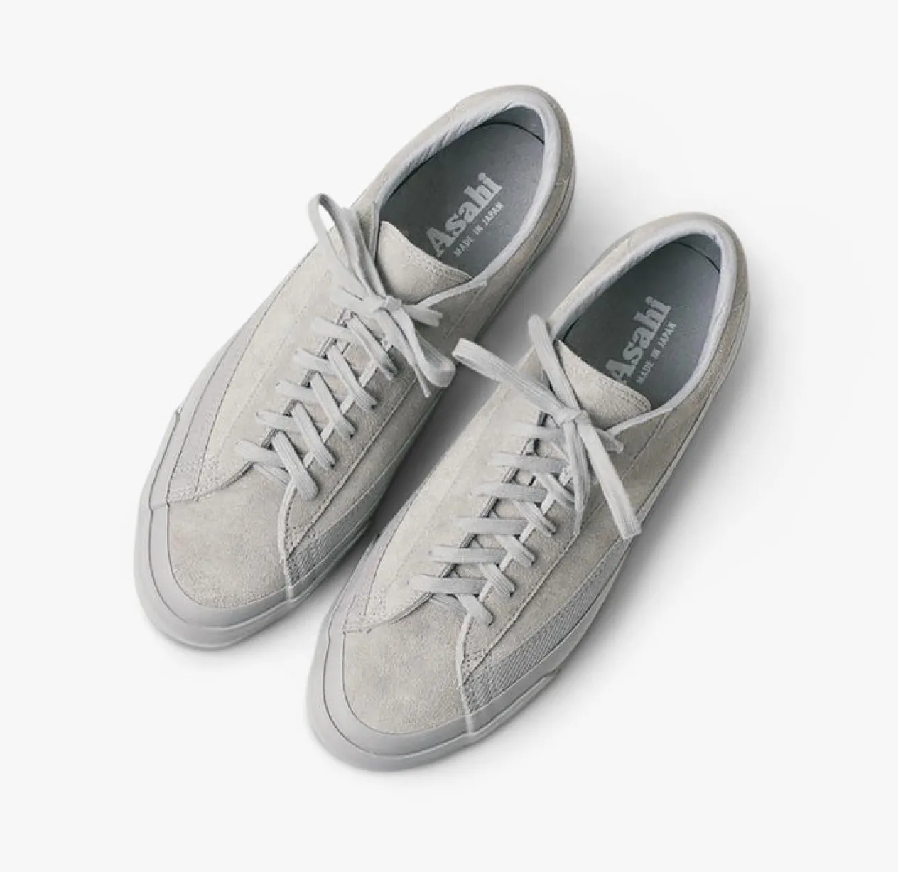 Asahi Belted Low Suede - Grey/Grey *restock New
