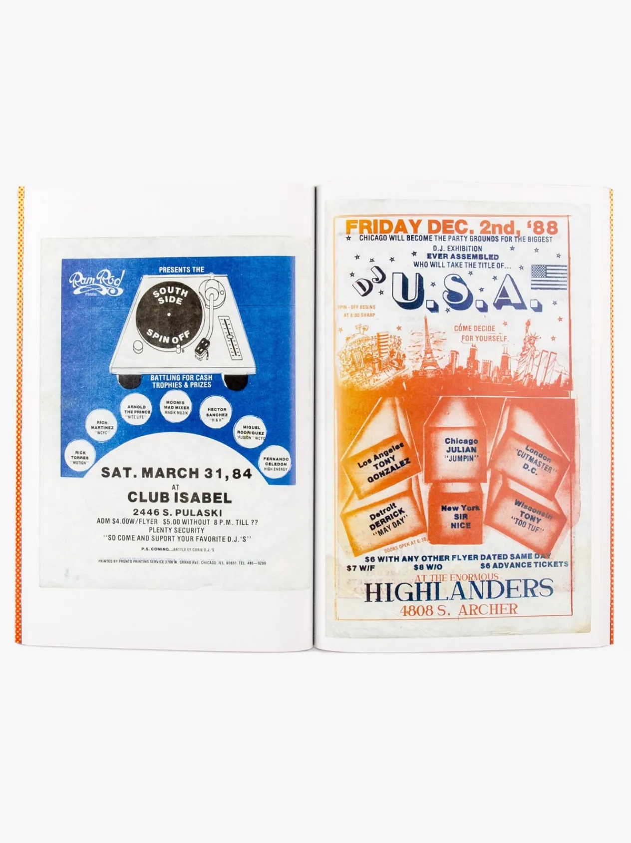 Magazines Beyond Heaven : Chicago House Party Flyers, volume II, 1981 - 1992 Fashion