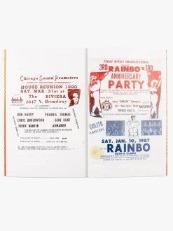 Magazines Beyond Heaven : Chicago House Party Flyers, volume II, 1981 - 1992 Fashion