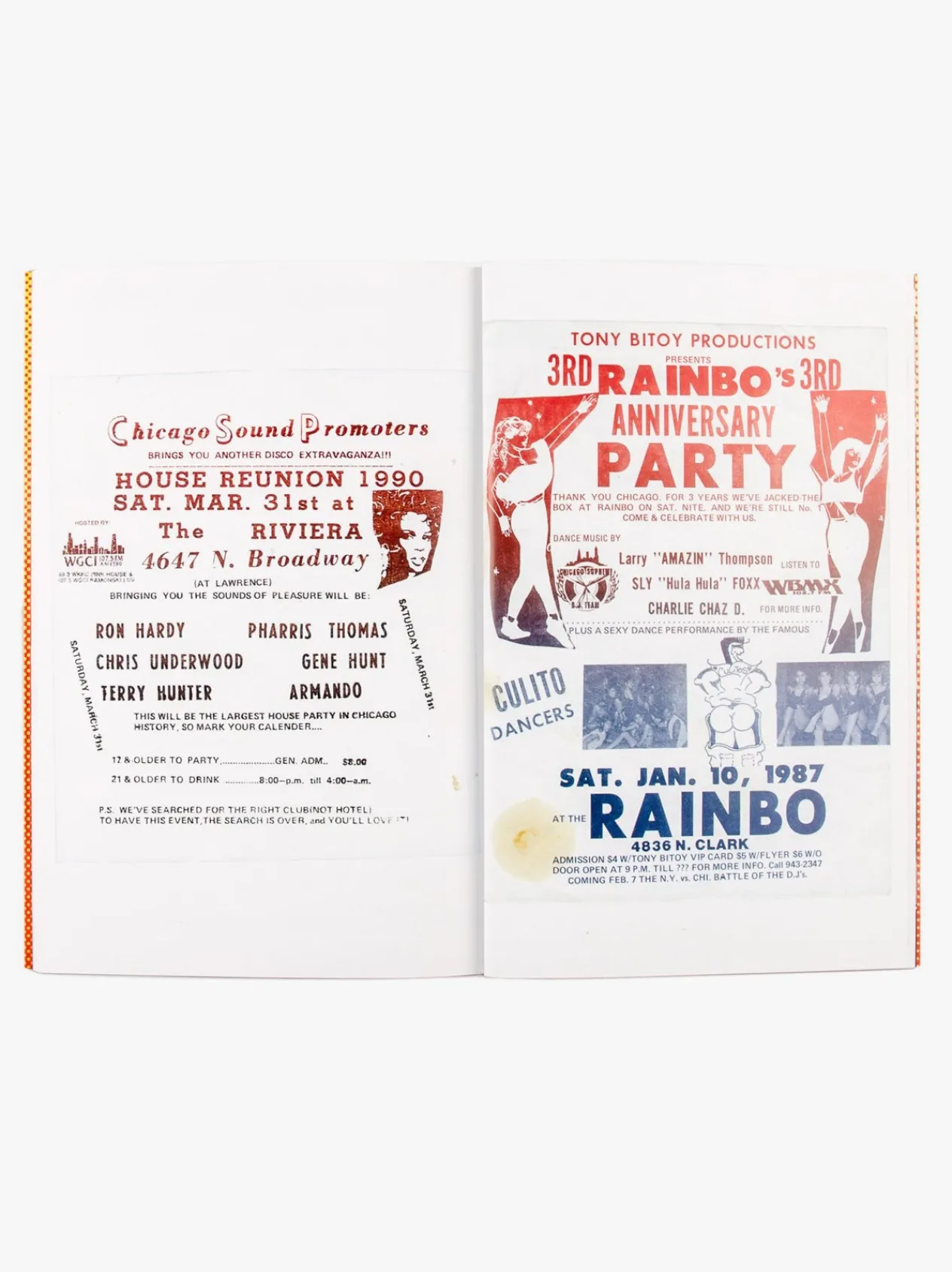 Magazines Beyond Heaven : Chicago House Party Flyers, volume II, 1981 - 1992 Fashion