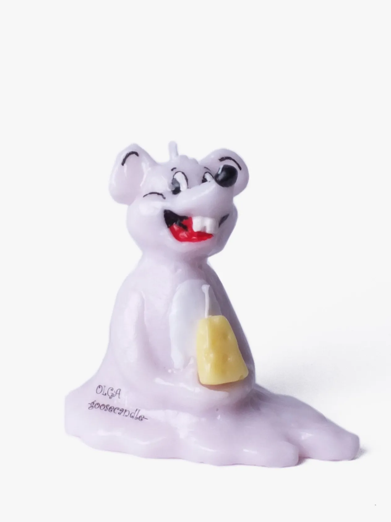 Olga Goose Candles Big Mouse Candle Clearance