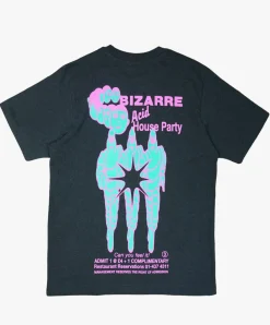 Nowadays Bizarre "Acid House" T-shirt - Dark Grey Cheap
