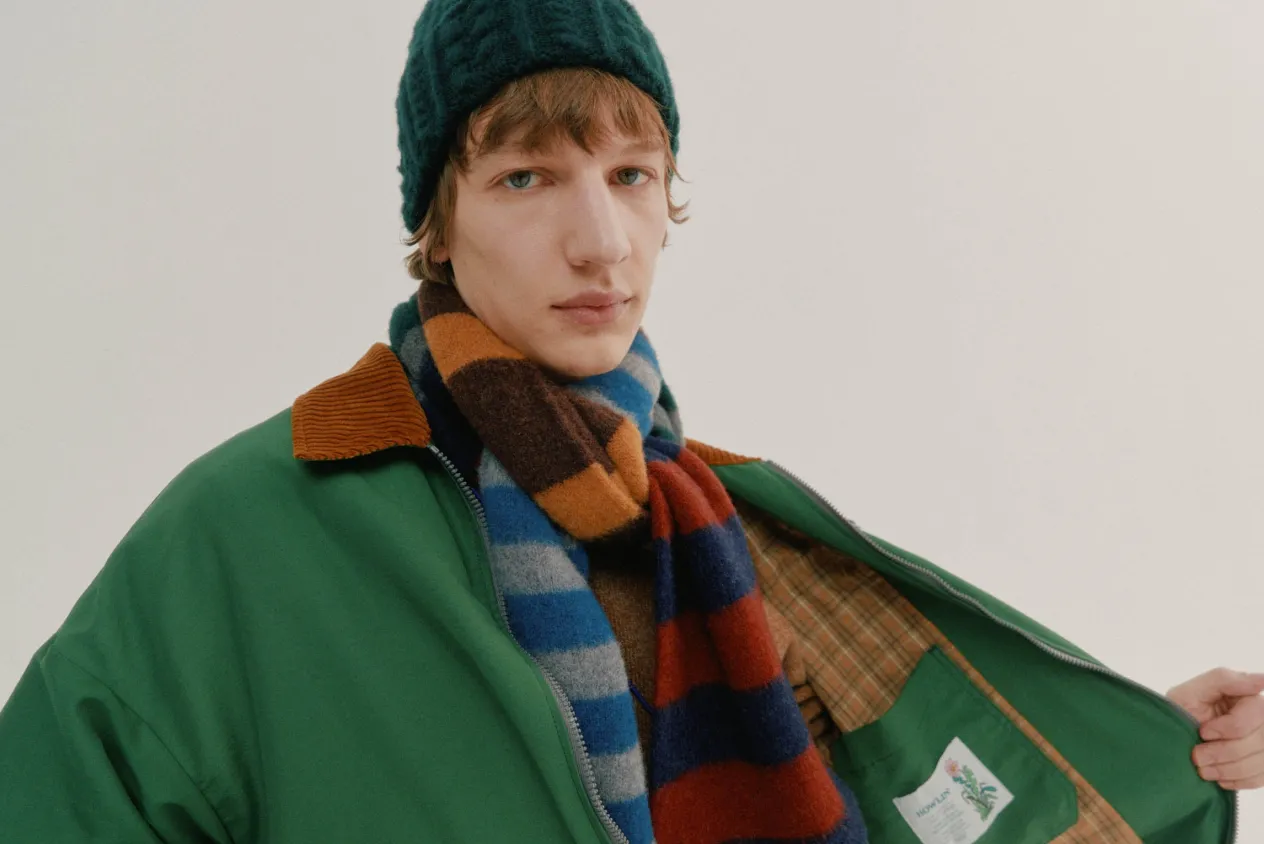 Howlin Boxy Swing Jacket - Cord Neck - ’ Duck Green Best Sale