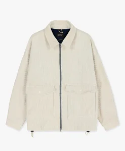 Howlin Boxy Swing Jacket - Corduroy Ecru Discount