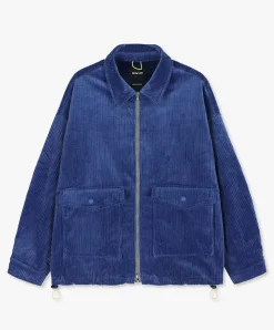 Howlin Boxy Swing Jacket - Corduroy Blue Store