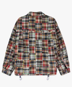 Howlin Boxy Swing Jacket - Multi Madras Patchwork Hot