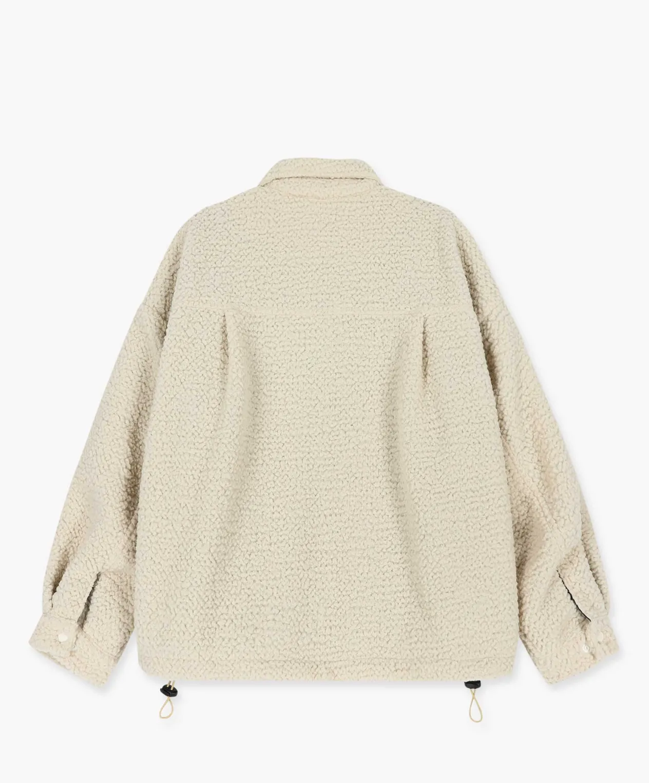 Howlin Boxy Swing Jacket For Women - Recycled Shearling Ecru (Women) Flash Sale