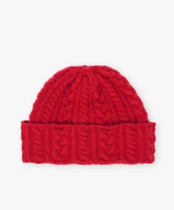 Howlin Cable Festival Hat - Red Fire Cheap