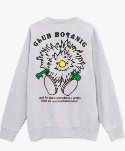 Public Possession Club Botanic Crewneck - Heather Grey Hot