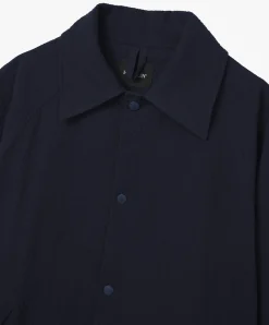 Howlin Coach Your Jacket - Navy Seersucker Outlet