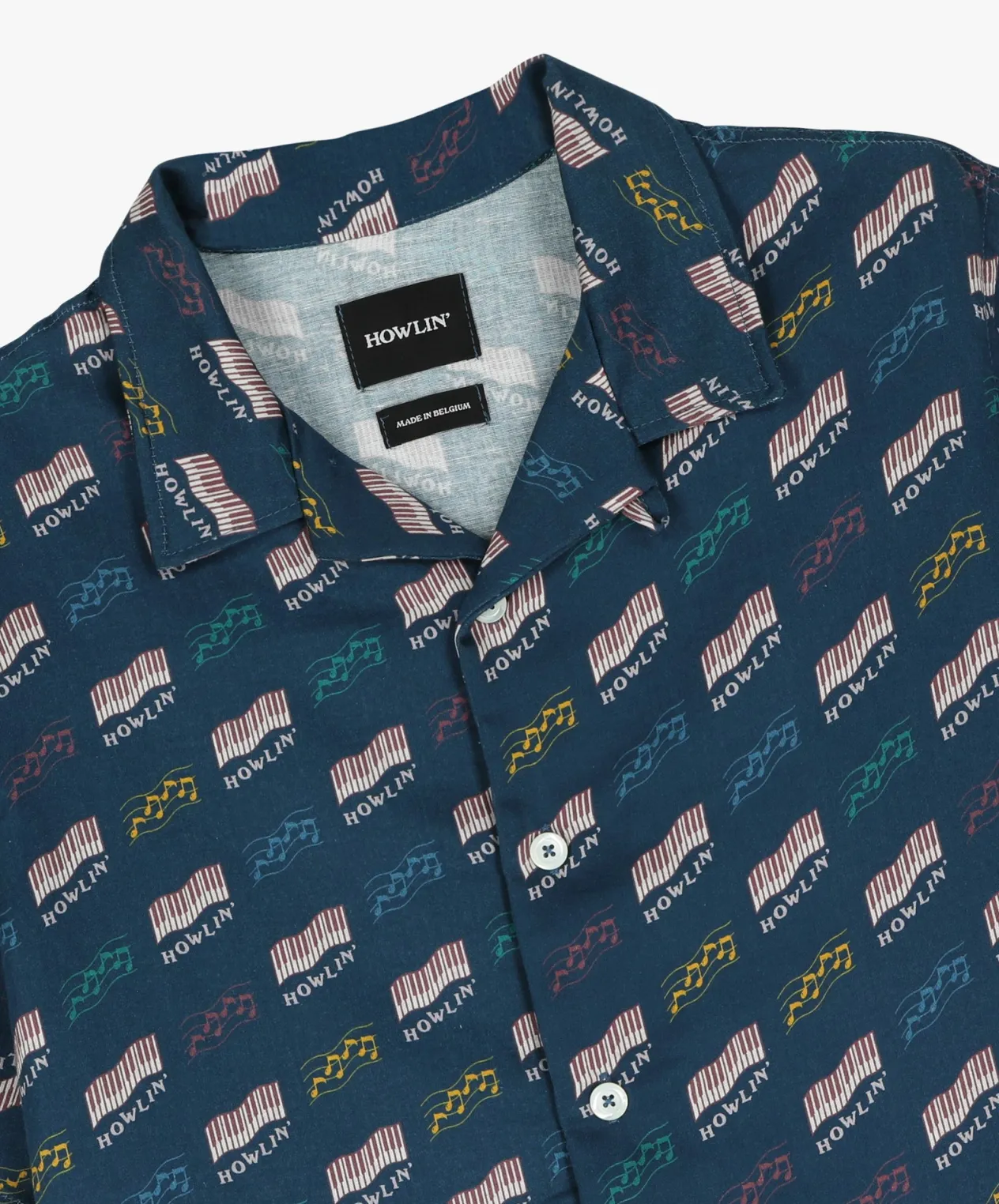 Howlin Cocktail D’Amore - Azzuro ' Piano Hemp Print Cheap