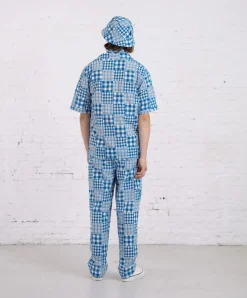 Howlin Cocktail D’Amore - Blue Madras Patchwork Hot