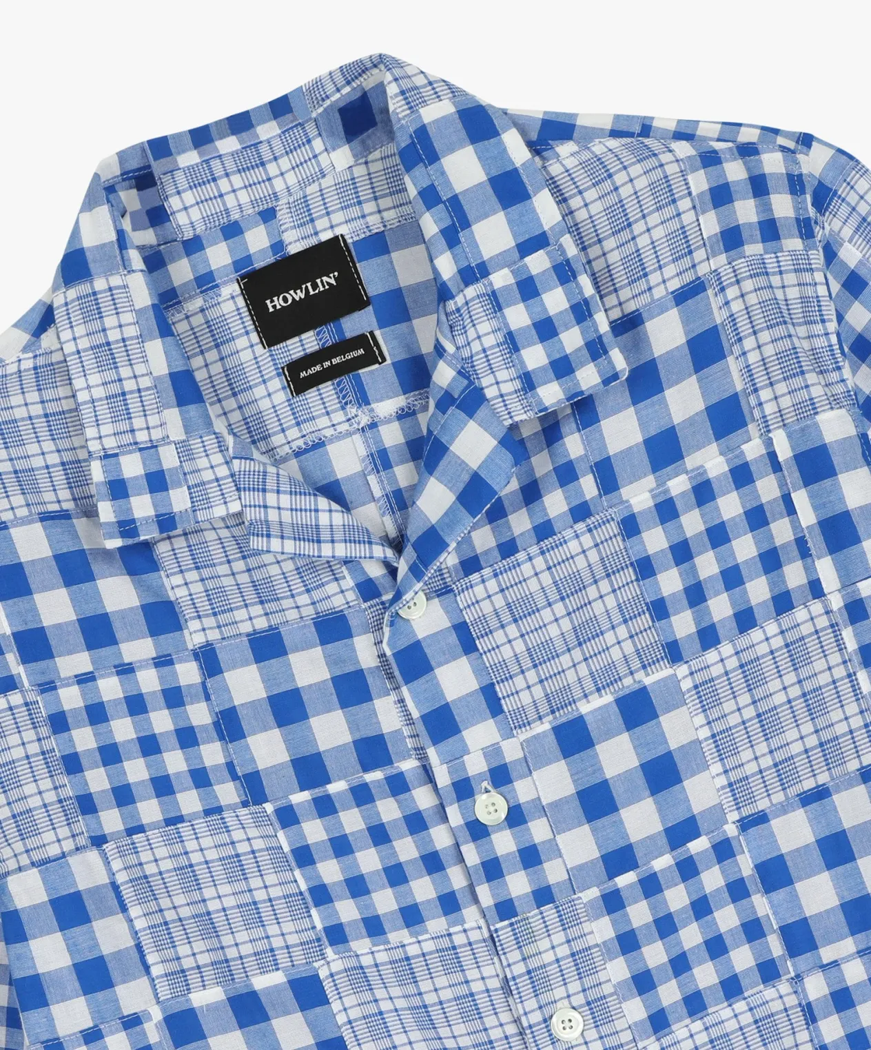 Howlin Cocktail D’Amore - Blue Madras Patchwork Hot