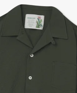 Howlin Cocktail Shirt - Greenish Seersucker New