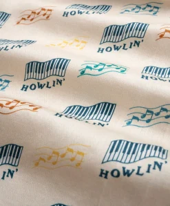 Howlin Cocktails For The Girls Please Shirt - Sand ' Piano Hemp Print (Women) Outlet