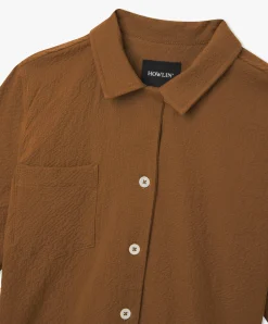 Howlin Cocktails For The Girls Please Shirt - Walnut Seersucker (Women) Store