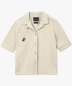 Howlin Cocktails For The Girls Shirt - Flowers - Ecru Seersucker (Women) Store