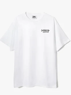 Public Possession Continental Connect T-Shirt - White Cheap