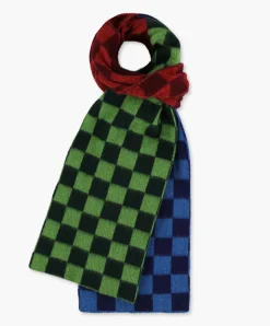 Howlin Cosmic Checkerboard Scarf - Forest Sale
