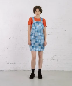 Howlin Cosmic Dress - Blue Madras Patchwork (Women) Best