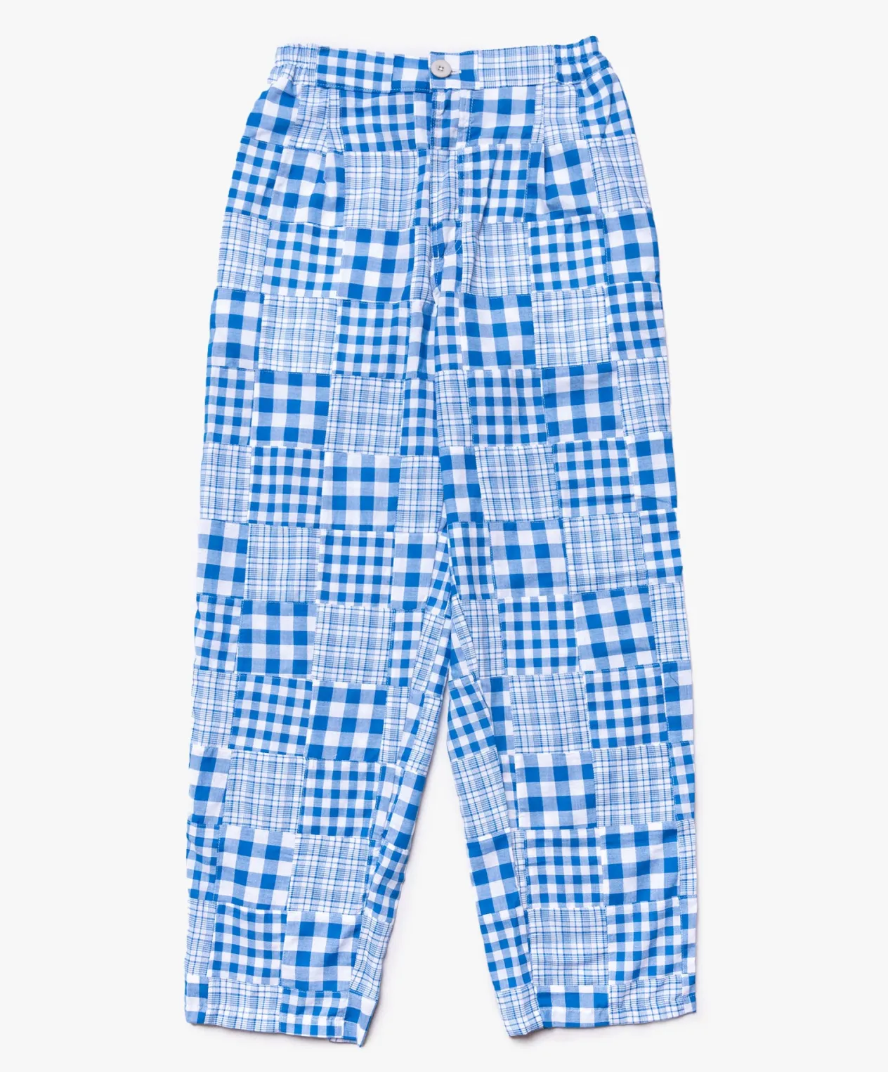 Howlin Cosmic Pants - Blue Madras Patchwork Store