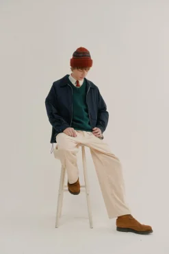 Howlin Cosmic Pants - Corduroy Ecru Hot