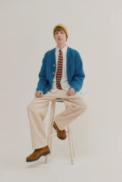 Howlin Cosmic Pants - Corduroy Ecru Hot