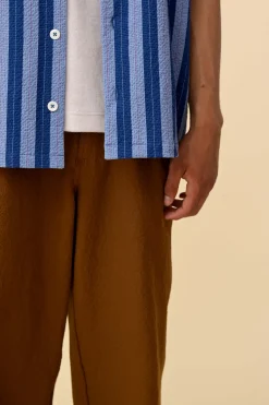 Howlin Cosmic Pants - Walnut Seersucker Sale