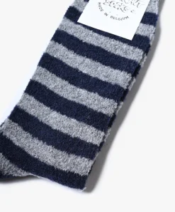 Howlin Cosmonaut Socks - Blue / Grey Best