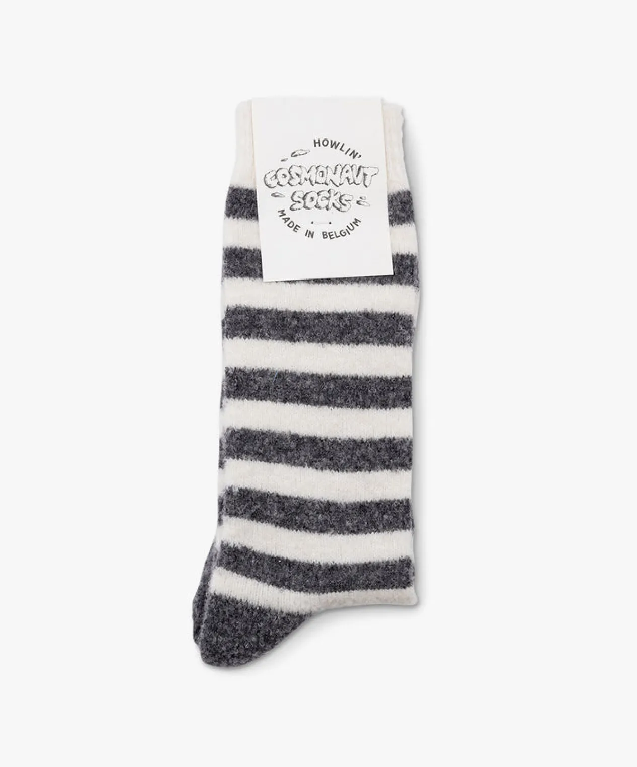 Howlin Cosmonaut Socks - White / Grey Shop