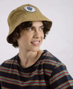 Howlin Dream On Dreamer Hat With Patch - Khaki Water Repellent Nylon Flash Sale