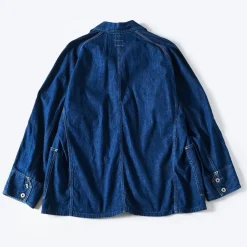 Post O'Alls Engineer's Jacket - Deep Washed Indigo Sale