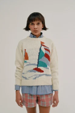 Howlin Far Gone Sailing - Ecru (Women) Flash Sale