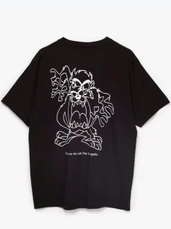 Public Possession Far Out T-Shirt - Black Clearance