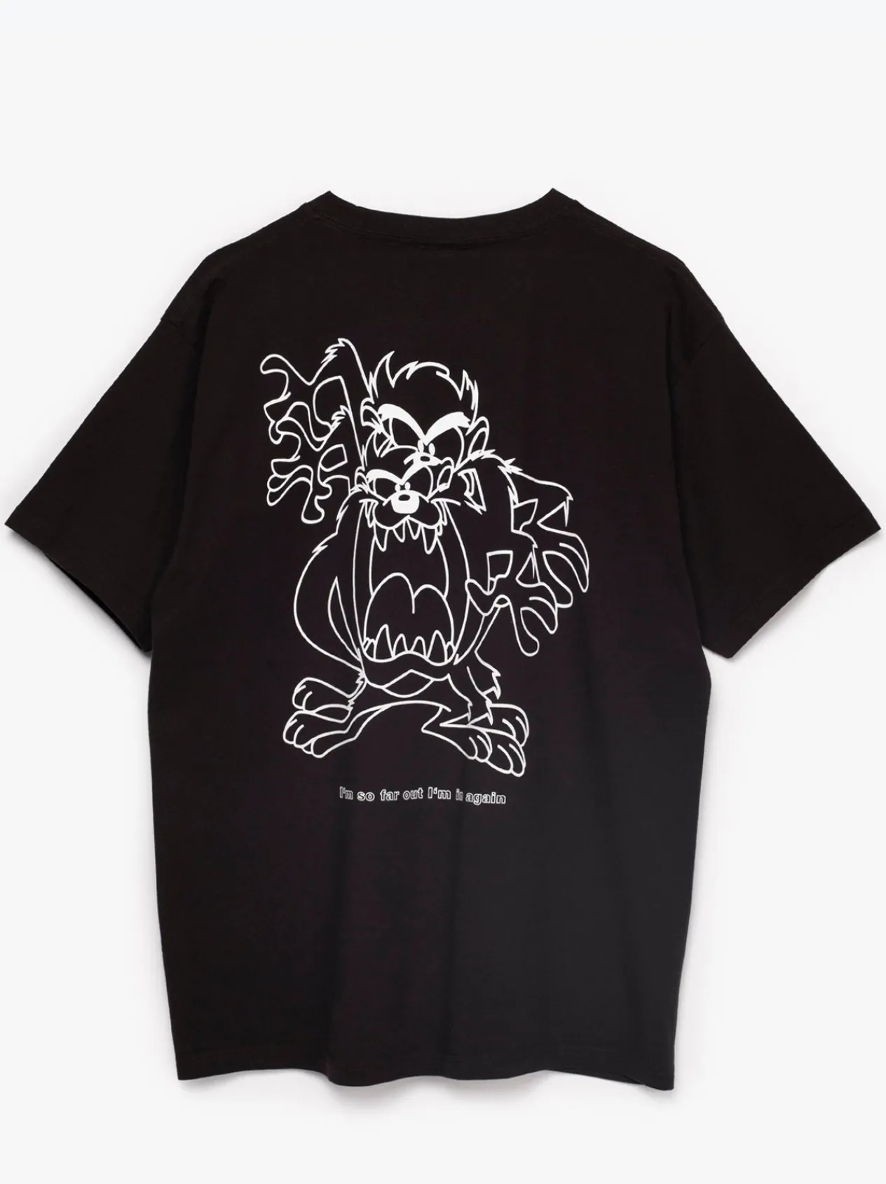 Public Possession Far Out T-Shirt - Black Clearance