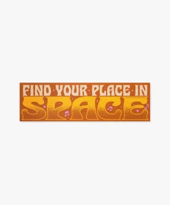 Howlin Find Your Place In Space Bumper Sticker Shop