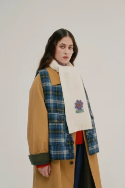 Howlin Flower Scarf - Ecru New