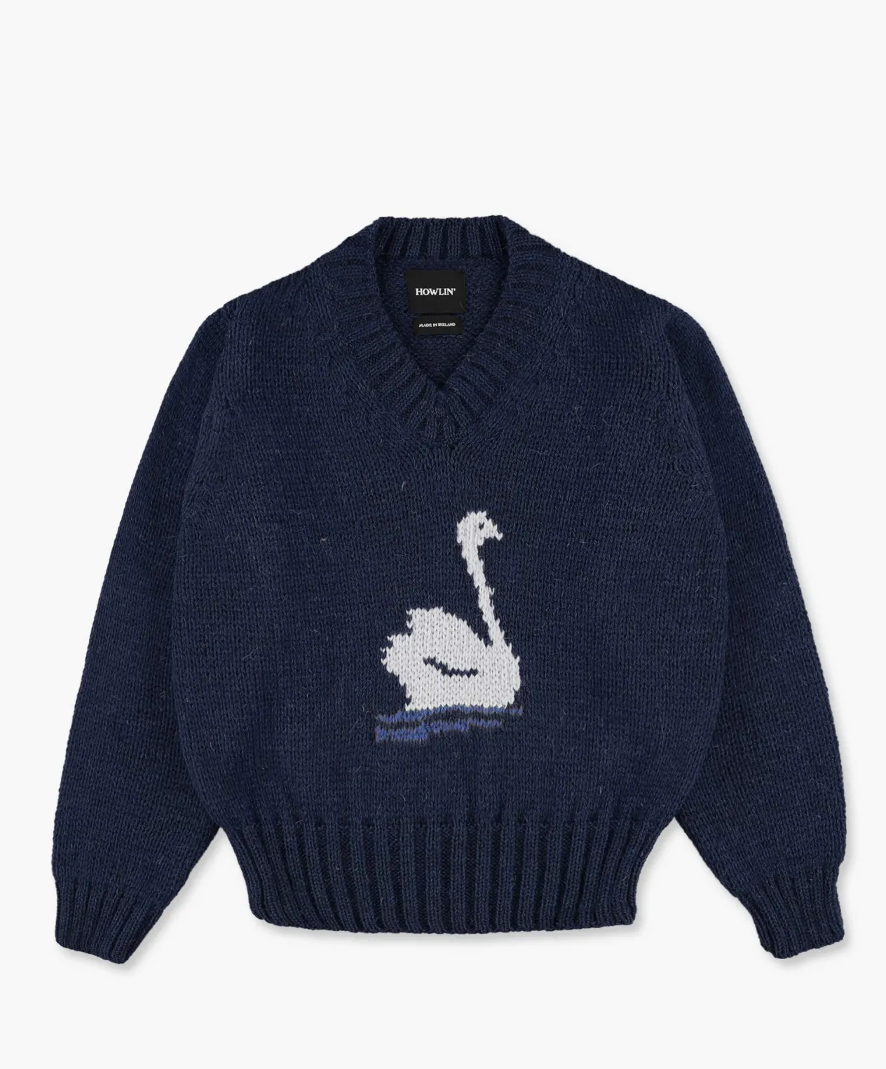 Howlin Free All Swans - Longsleeve - Navy (Women) Shop