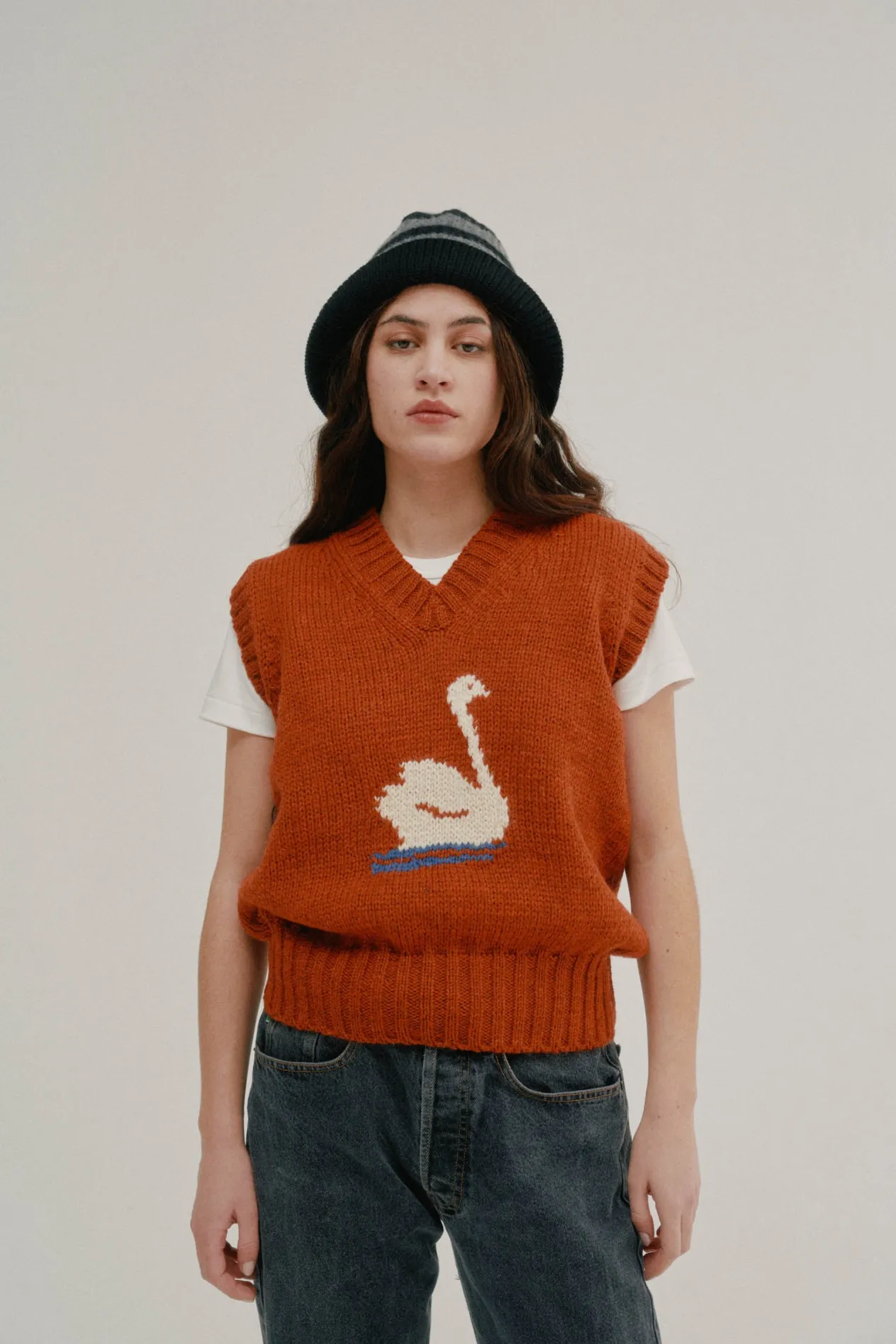Howlin Free All Swans - Slipover - Orange (Women) Hot