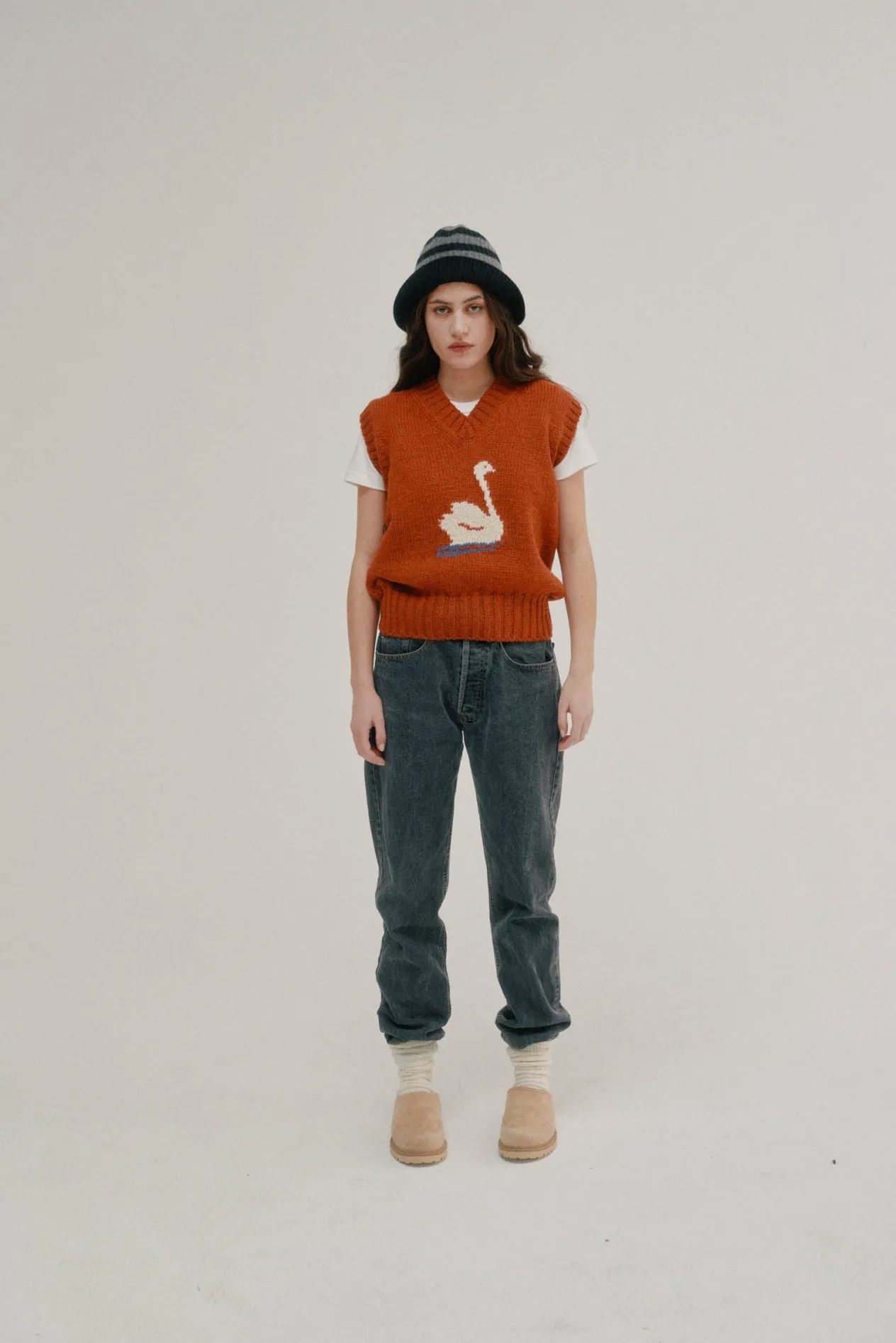 Howlin Free All Swans - Slipover - Orange (Women) Hot