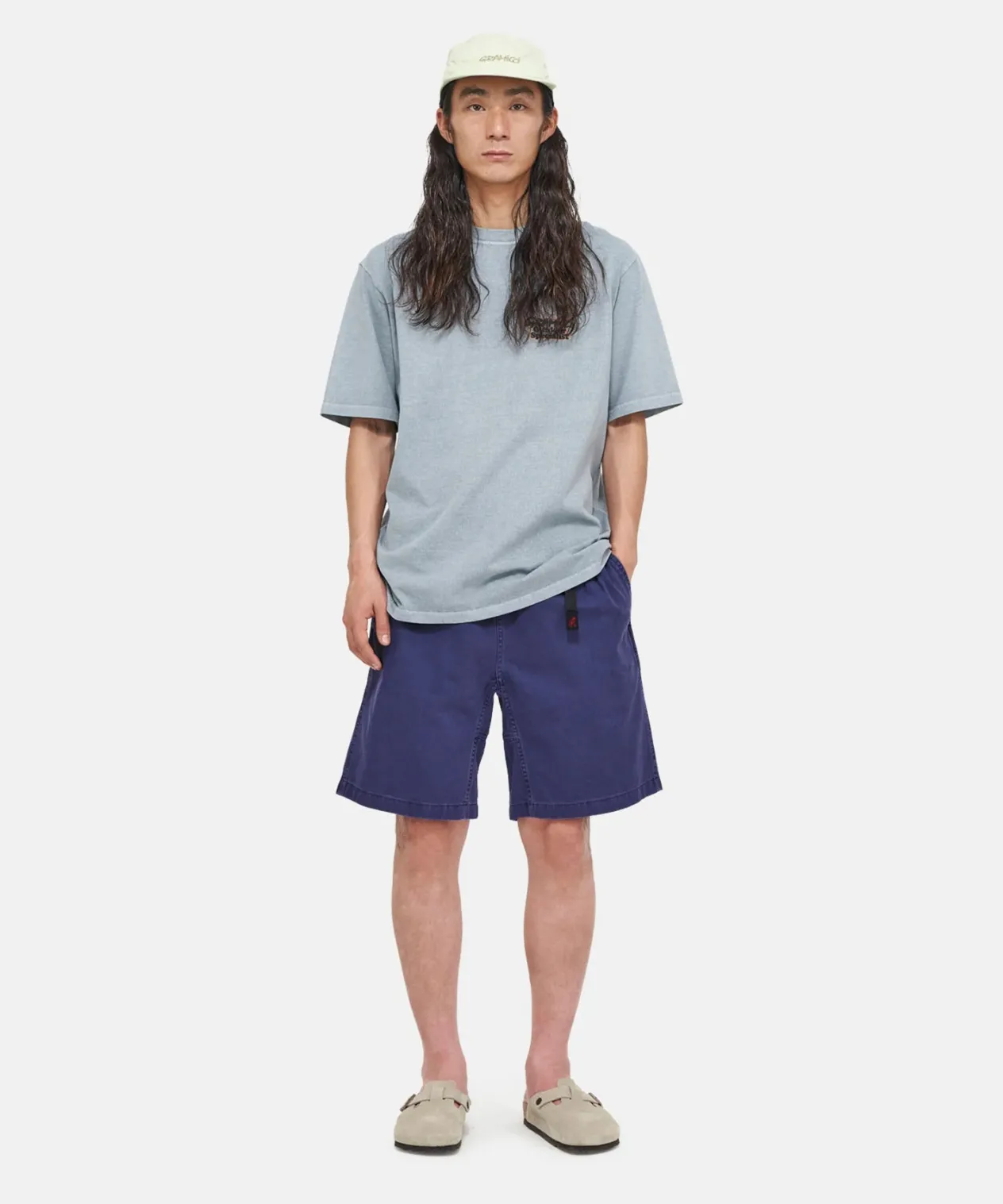 Gramicci G-Short Pigment Dye - Grey Purple Cheap