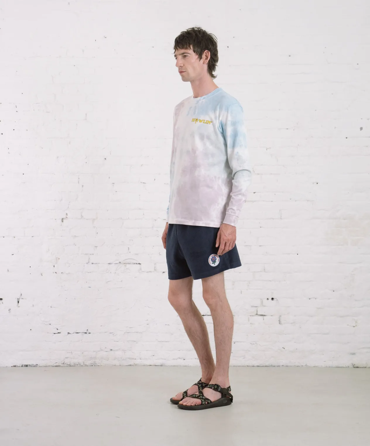 Howlin ' Tie Dye T-shirt - Long Sleeve - Summer Mix New